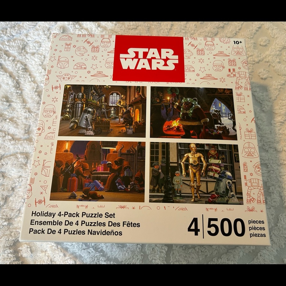 Star Wars holiday puzzle set.  Unopened